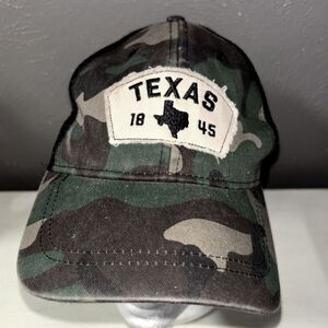 TEXAS 1845 Camo Trucker SnapBack Cap